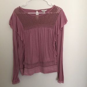 Purple blouse